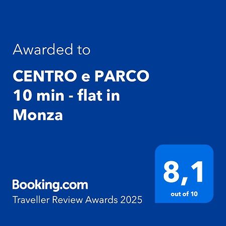 Centro E Parco 10 Min - Flat In Monza Exterior foto